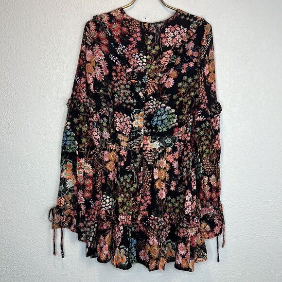 NWT Ted Baker HENDRIA MINI DRESS WITH RUFFLE DETAILS Size 0/ XS - Picture 6 of 15